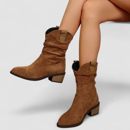 Valentina | Bota a Media Pantorrilla - calzado de mujer, vista principal | Chloe Bennett