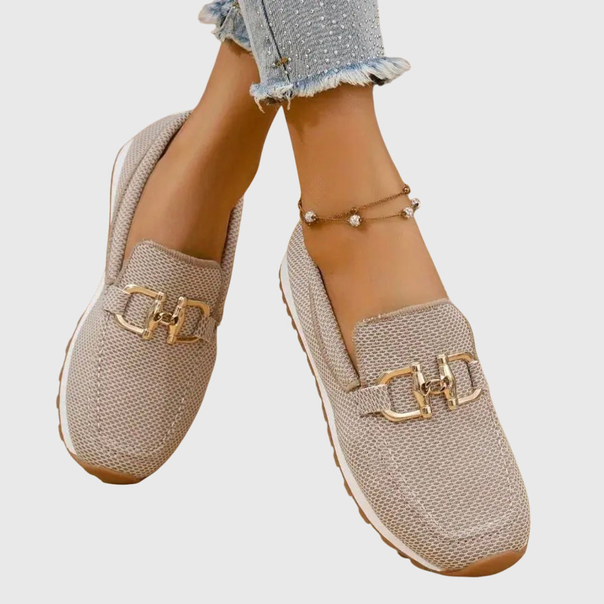 Lucia - Mocasines - calzado de mujer, vista frontal | Chloe Bennett