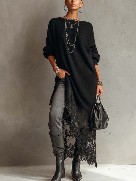 Vestido Midi Negro 1
