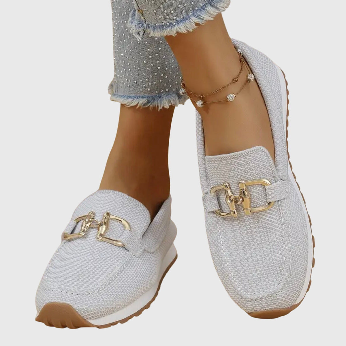 Lucia - Mocasines - calzado de mujer, vista trasera | Chloe Bennett
