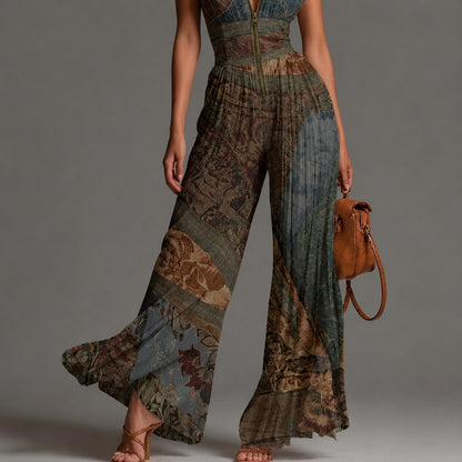 Valentina | Mono Palazzo Plisado