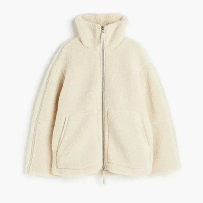 Silvana | Giacca Teddy Oversize Collo Alto