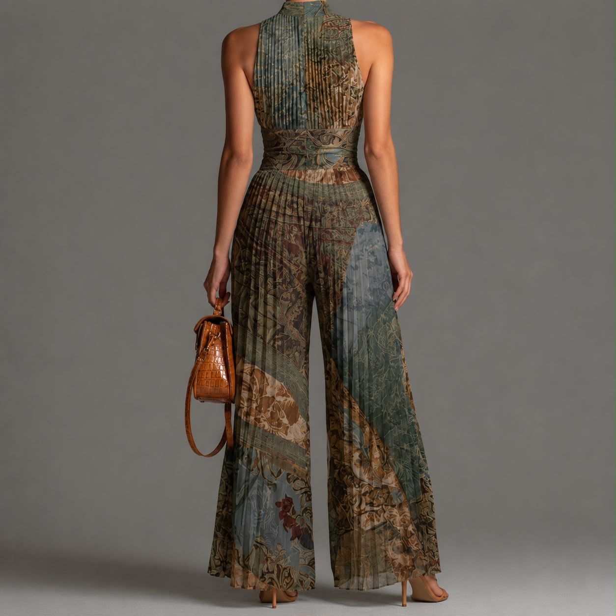 Valentina | Mono Palazzo Plisado
