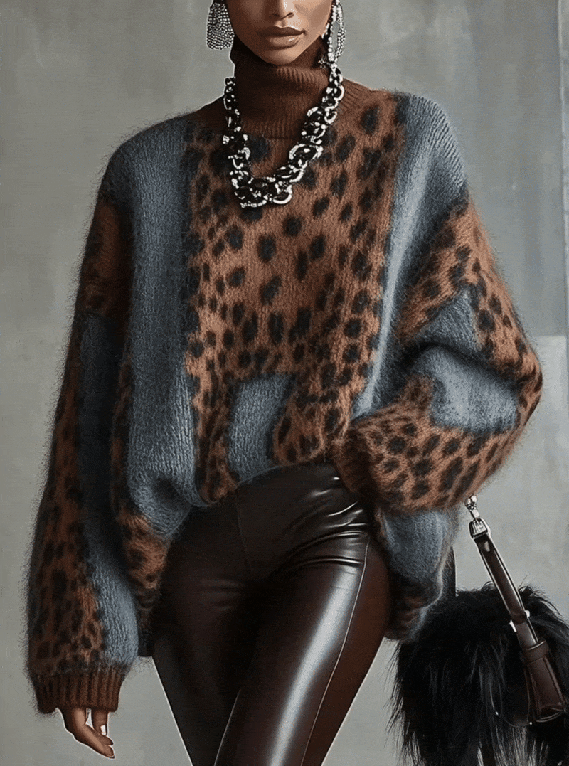 Suéter Animal Print