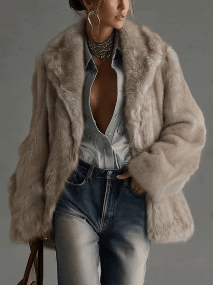 Chaqueta Beige