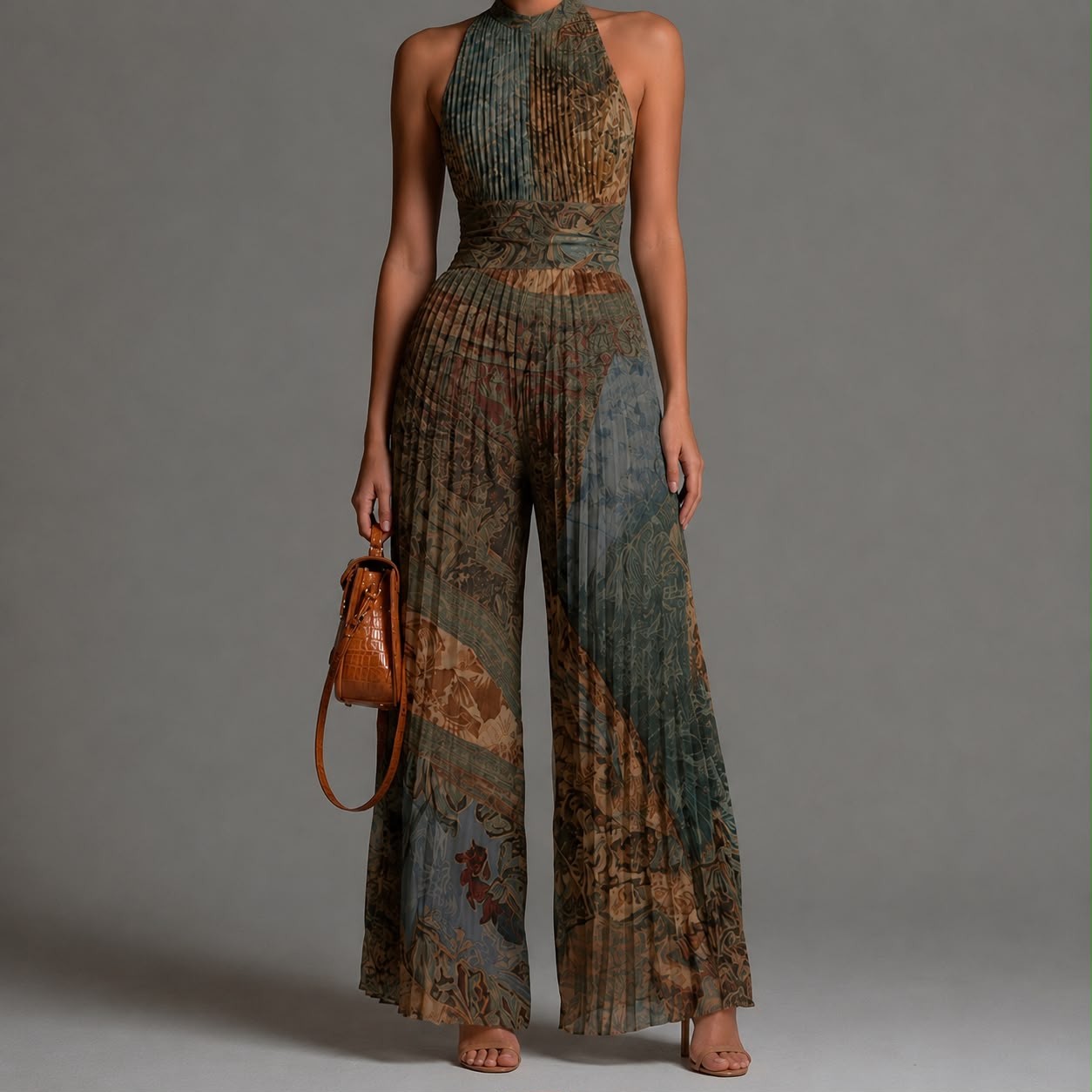 Valentina | Mono Palazzo Plisado