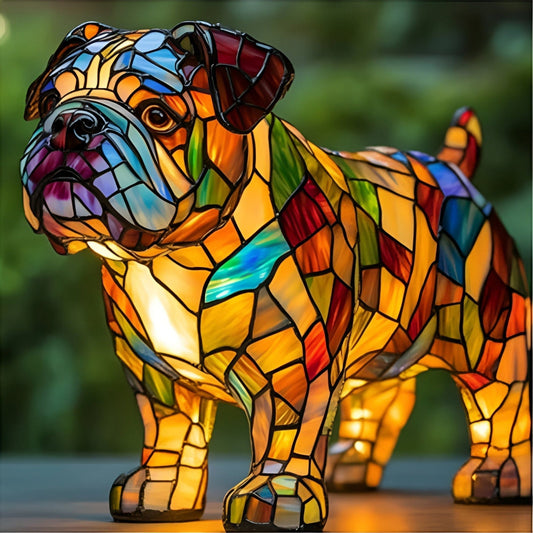 Lámpara Glow Bulldog Valiente - lámpara decorativa | Chloe Bennett