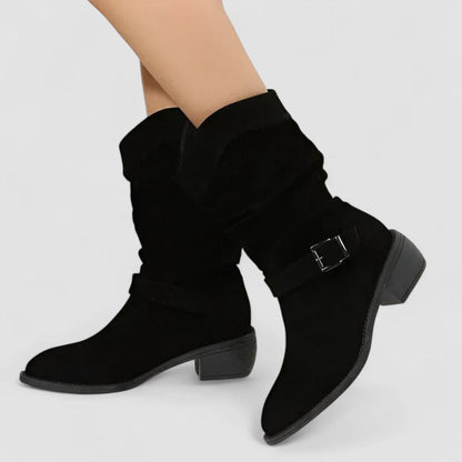 Lucia | Botas Western Ortopédicas - calzado de mujer, otro ángulo | Chloe Bennett