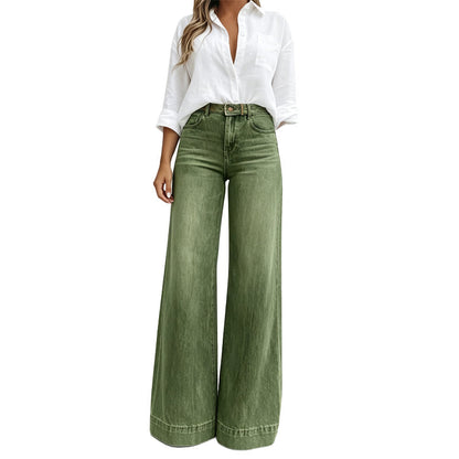 Lucia | Jeans Pierna Ancha Efecto Estilizador